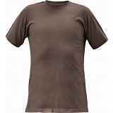 další vyobrazení Pracovní triko TEESTA 160, kaštanová