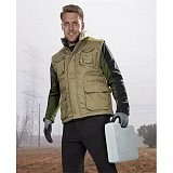 další vyobrazení Pracovní zateplená vesta DAVIDA, zelená