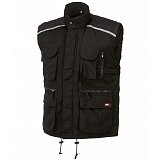 další vyobrazení Pracovní zateplená vesta Issa VICENZA, černá