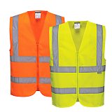 další vyobrazení Reflexní vesta Portwest Brand Brace(na zip), různé barvy