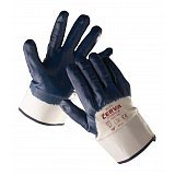 další vyobrazení Rukavice polomáčené v nitrilu RUFF, do manžety