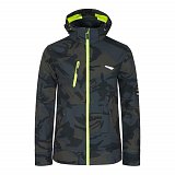 další vyobrazení Softshellová bunda Nine Worths BOREL 1511, kamufláž-žlutá