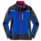 další vyobrazení Softshellová bunda s kontrastními doplňky Terrax 61393, modro- černá