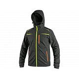 další vyobrazení Softshelová bunda CXS NORFOLK, černá s HV doplňky