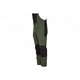 další vyobrazení Strečové pracovní kalhoty s laclem EREBOS BIBPANTS, černé