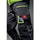 další vyobrazení Stretchové kalhoty Payper NEXT 4W, černo-černá