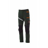 další vyobrazení Stretchové kalhoty Payper NEXT 4W, zeleno-oranžová