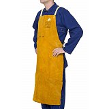 další vyobrazení Svářečská zástěra WELDAS Golden Brown, 107x80cm