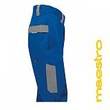 další vyobrazení Svářečské laclové kalhoty CHAMEO MAESTRO WR5-(FR5OLD), royal/black	