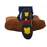 další vyobrazení Svářečské vysoké kamaše WELDAS Lava Brown, 15 cm