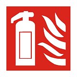 další vyobrazení Tabulka Hasicí přístroj, 15x15 cm, samolepka