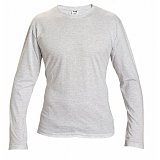 další vyobrazení Triko s dlouhým rukávem CAMBON, světlý melír