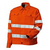 další vyobrazení Výstražná montérková bunda Issa 8445, oranžová