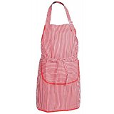 další vyobrazení Zástěra s kapsičkou VENUS, bílá/červená