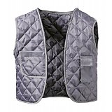 další vyobrazení Zateplená pilotka s vpínací vložkou HOLLIS ALASKA, bílo-šedá