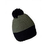 další vyobrazení Zimní čepice s bambulí, army-black