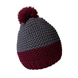 další vyobrazení Zimní čepice s bambulí, graphite-wine