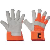 další vyobrazení Zimní kombinované rukavice CASSOWARY Winter, reflexní oranžové