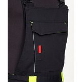 další vyobrazení Zimní montérkové kalhoty s laclem Ardon NEON WINTER, černo-žluté