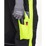 další vyobrazení Zimní montérkové pasové kalhoty Ardon NEON WINTER, černo-žluté