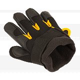 další vyobrazení Zimní pracovní ochranné rukavice KALYTOS WTR GLOVES, černo-žluté