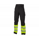 další vyobrazení Zimní reflexní softshellové kalhoty Bennon REFLECTOS, černé