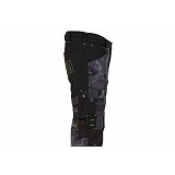 další vyobrazení Zimní softshellové kalhoty Bennon CAMOS TROUSERS, černá/šedá